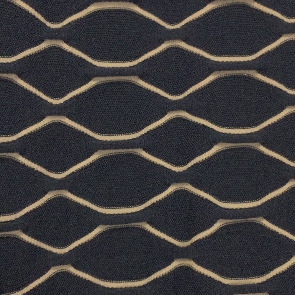 Metalicus Honeycomb Roll Neck Top - Picture 3 of 5